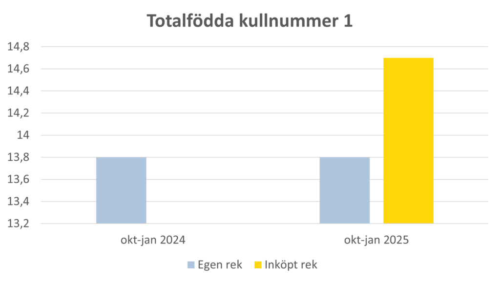 Diagram över skillnader mellan levandefödda