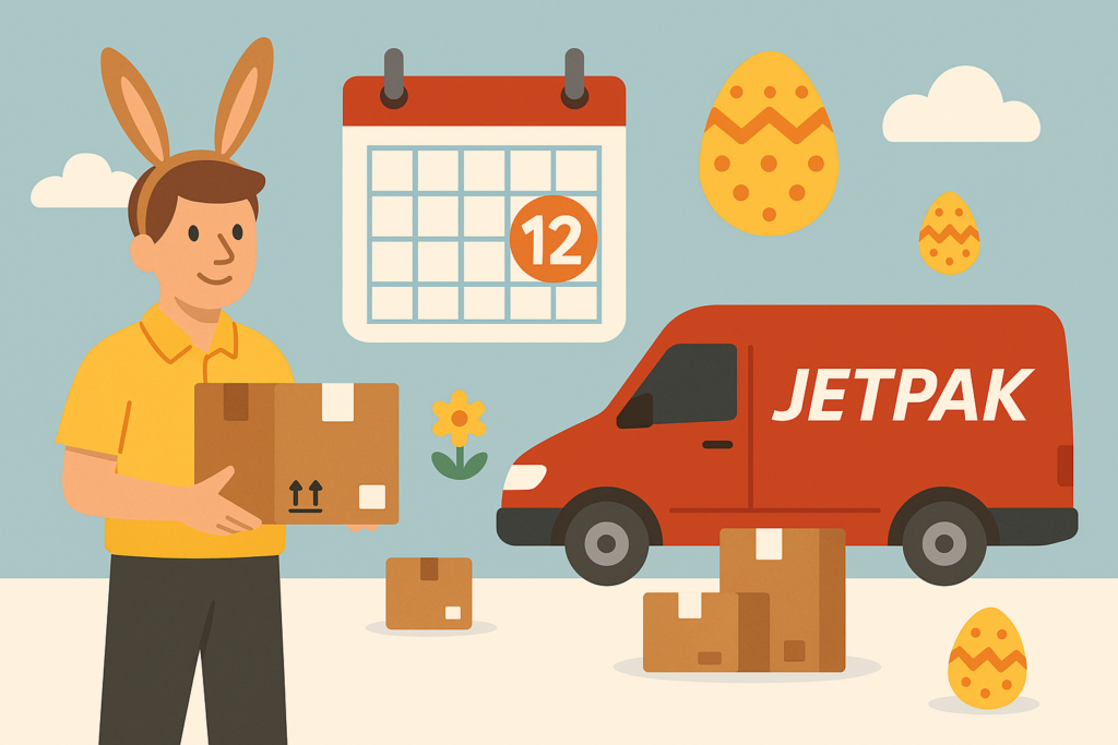 AI bild transporter Påsk